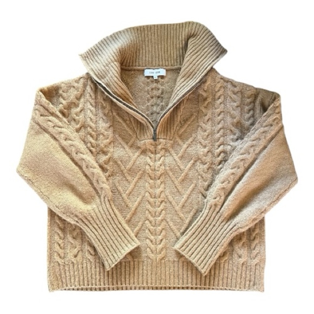 🐪 John + Jenn Camel Knit Sweater